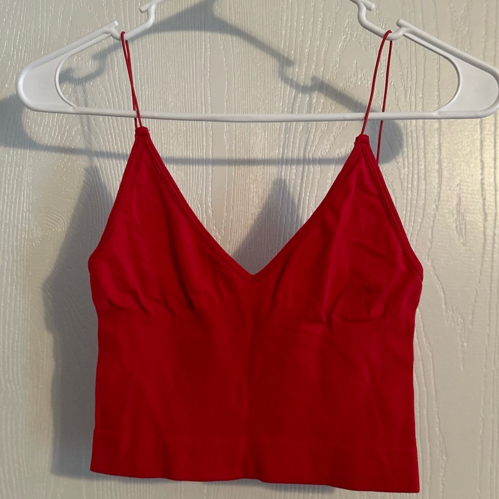 Free People | Vibrant Red Camisole Top | Size XS / S